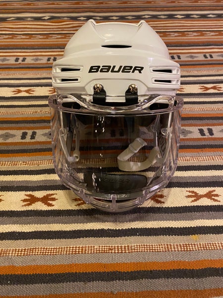 Senior Medium Bauer Re-Akt 75 Helmet With Face Shield