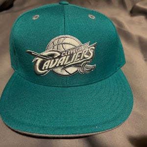 Cleveland Cavaliers adidas’s 7 1/2 fitted custom Teal