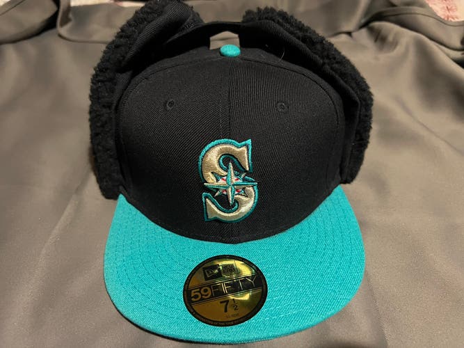 Seattle Mariners 7 1/2 Dog Ear 59fifty navy/teal