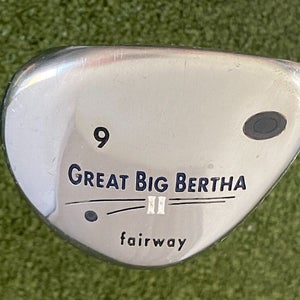 Callaway Great Big Bertha II 9 Wood RH Gram'an CF310 Regular Graphite (L4314)