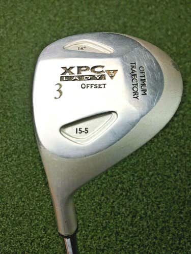 XPC Lady 3 Offset Stainless 3 Wood Left-Handed LH / Ladies Steel ~41.75" /gw4021