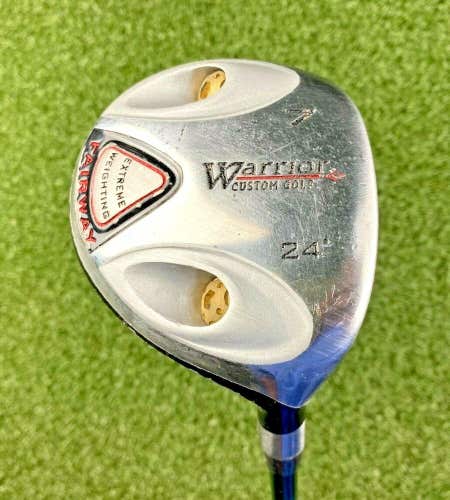 Warrior Custom Golf 7 Wood 24* / RH / ~40" / Regular Graphite / jl3301