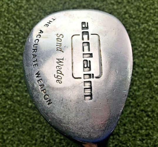 Acclaim The Accurate Weapon Sand Wedge  /  RH / Steel ~35.5" / New Grip / mm9356