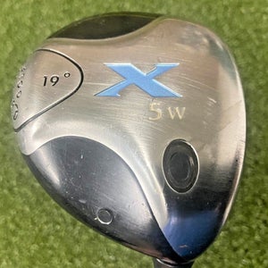 Callaway X 5 Wood 19*  RH / 55g Fujikura Gems Ultralight Ladies Graphite /mm5657