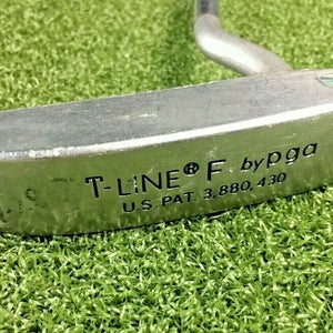 T-Line F by PGA Butterfly Putter / RH / ~32.5" / Steel / NEW Grip / mv5970