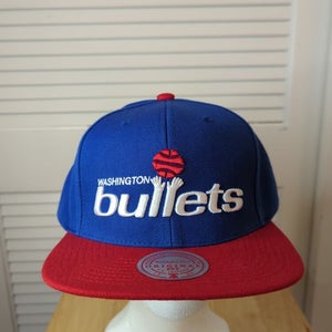 NWS Washington Bullets Mitchell & Ness Snapback Hat NBA