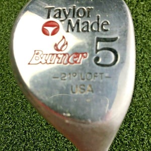 TaylorMade Burner 5 Wood 21* / RH ~40.5" / Stiff Steel / Nice Grip / gw3797