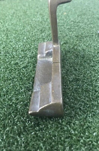 Delta 113 Brass Blade Putter / RH / Steel ~3.55" / New Grip / dj7381