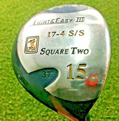Square Two Light and Easy III 15 Wood 37* / RH /  Ladies Graphite ~38.5" /mm4658