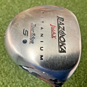 Tour Edge Bazooka JMAX Ti 5 Wood 19* RH / 61g Reactive Regular Graphite /mm5578