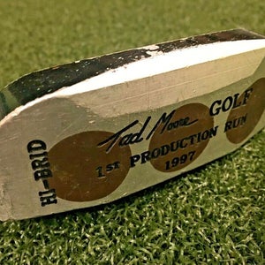 Tad Moore Hi-Brid TAD 1st Production Run 1997 Putter RH ~34" Nice Grip /mm5311
