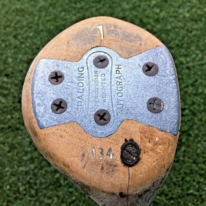 Robert Trent Jones Jr. Spalding Percussion Weighted 134 Autograph Driver/ mm5643