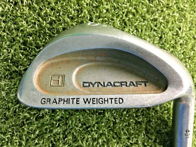 Dynacraft Sand Wedge / RH / Stiff Graphite ~35" / Golf Pride Grip / mm8025