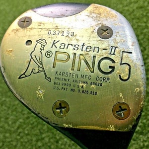 Ping Karsten-II 5 Wood  / RH / Dynamic T Regular Steel ~41" / Nice / mm4884