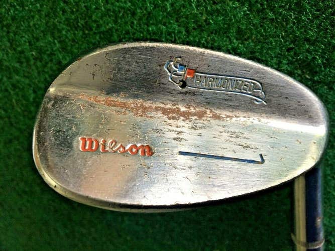 Wilson Harmonized Sand Wedge RH / Head Speed Stiff Steel ~35" / Vintage / mm9309