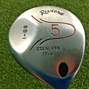 Riviera BB-I Stainless 5 Wood  / RH /  True Ace Ladies Graphite ~40.5" / mm1823