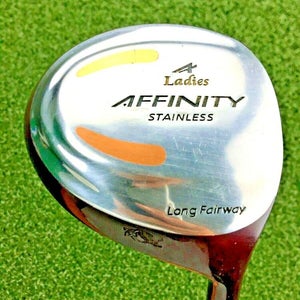 Affinity Ladies Stainless Long Fairway Wood / RH / 62g Ladies Graphite / gw1760