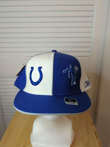 Rare Vintage NWT Baltimore Colts Reebok Gridiron Classics Fitted Hat 7 7/8 NFL