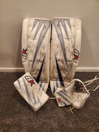Used Brian's Goalie Full Set Custom Pro stock