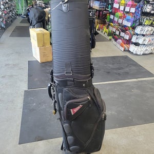 Used Datrek Golf Bag W Hard Cover Hard Case Wheeled Golf Travel Bags