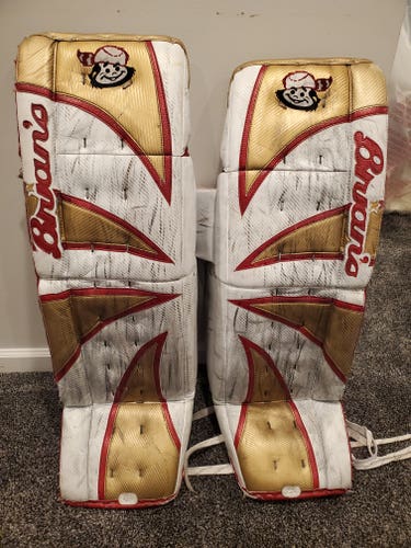 Used Brian's Goalie Leg Pads custom