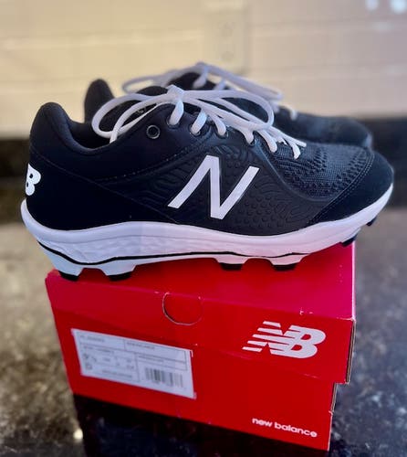 New Black New Balance Fresh Foam 3000 Molded Baseball Turf Shoes