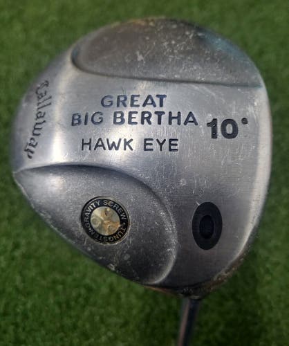 Great Big Bertha Hawk Eye Driver / RH / Reg Graphite ~45.75" / NEW GRIP / jd7738