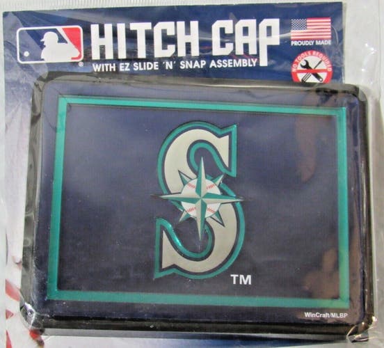 MLB Seattle Mariners Laser Cut Trailer Hitch Cap Universal Fit WinCraft