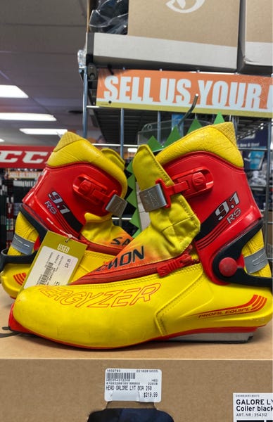 Salomon Energyzer rs 9.1 Used Cross Country Ski Boots 12.5 US 47