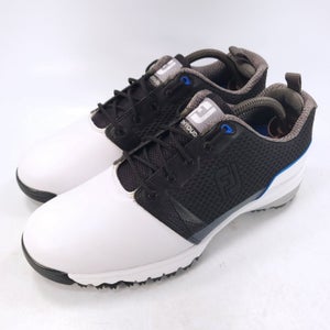 Footjoy Contour Fit Tour Athletic Leather Golf Shoe Mens Size 9 54097 White