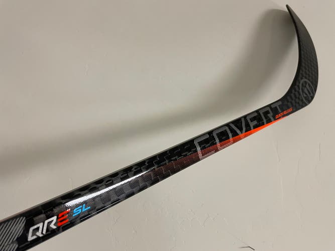 Used Warrior Intermediate Covert QRE SL Hockey Stick RH W88 55 Flex