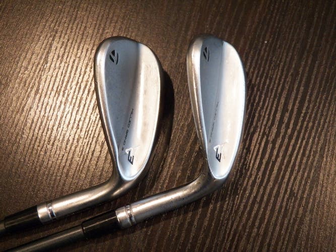 RIGHT HAND TAYLORMADE MG3 MILLED GRIND 3 GOLF WEDGE SET 56/60 NS PRO 115