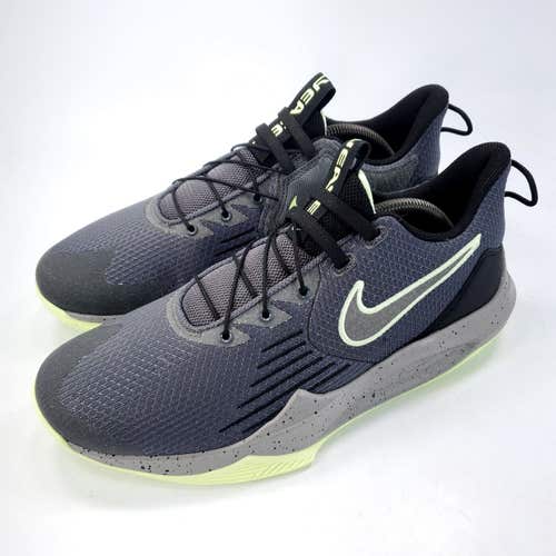 Nike Precision 5 FlyEase Athletic Training Shoe Mens Size 10 DC5590-001 Gray