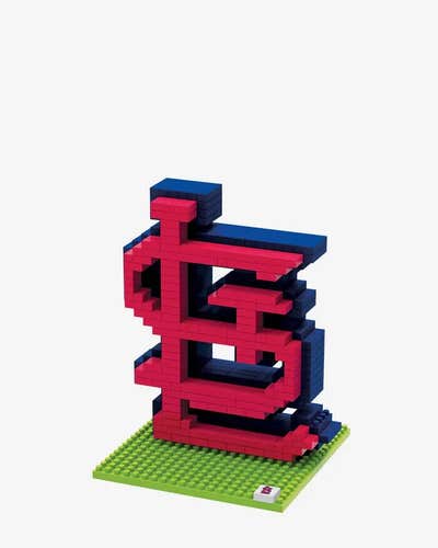 MLB Saint Louis Cardinals Logo BRXLZ 3-D Puzzle by Forever Collectibles