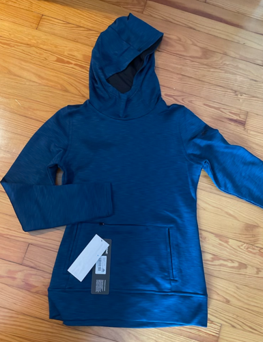 Blue New Women's Medium SYNC Sweatshirt and Black Sweatpants bundle