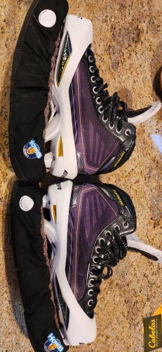 Used Bauer Supreme One.9 Hockey Goalie Skates Regular Width Size 8