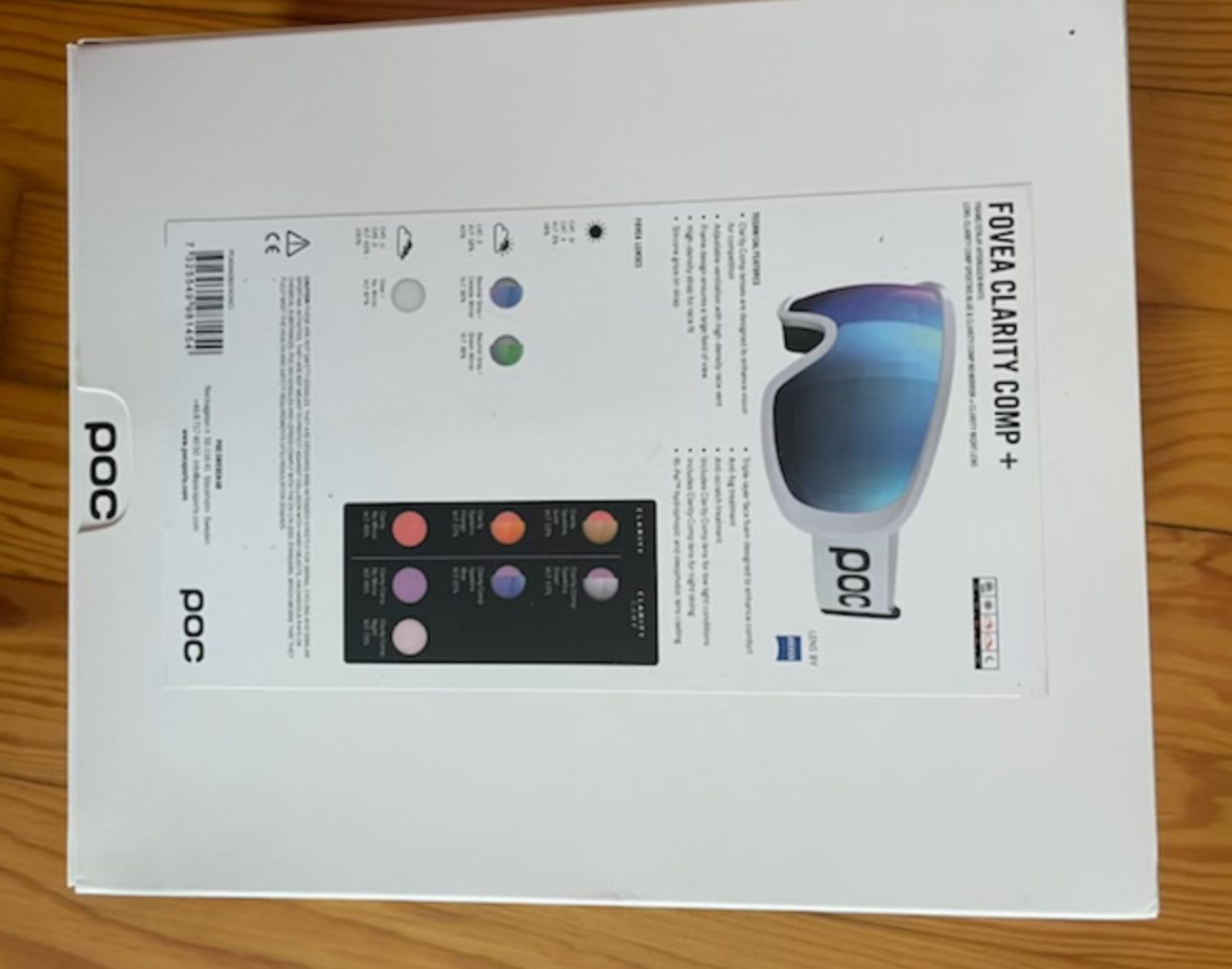 New POC Fovea Clarity Comp + Ski Goggles | SidelineSwap