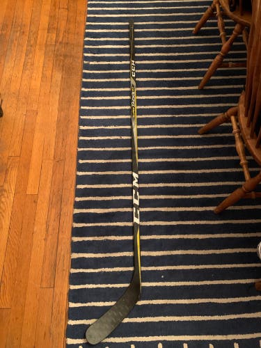 Senior Used Right Handed CCM Super Tacks 2.0 Hockey Stick PM9 Pro Stock