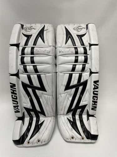 Used Vaughn Velocity 7500 35" Senior Lg Goalie Leg Pads