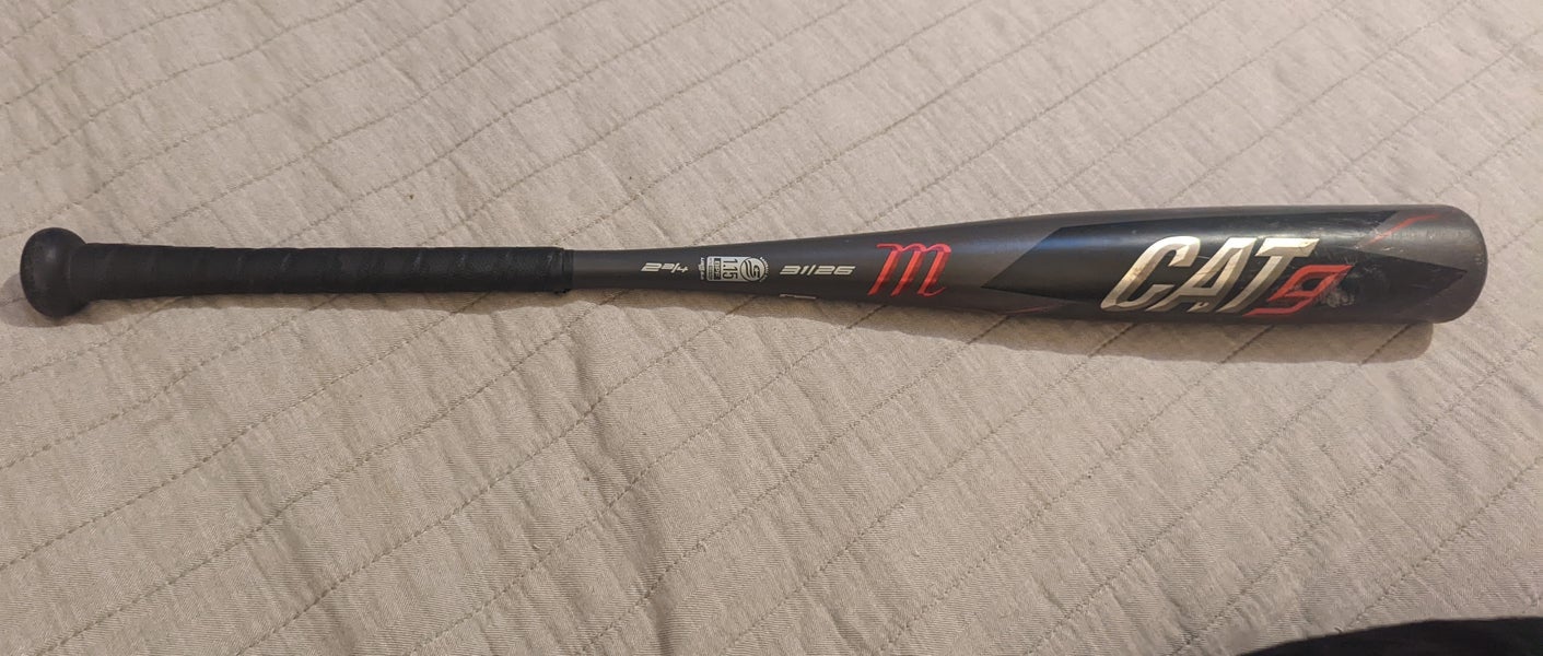 Used USSSA Certified 2022 Marucci Alloy Cat 9 Bat (-5) 26 oz 31"