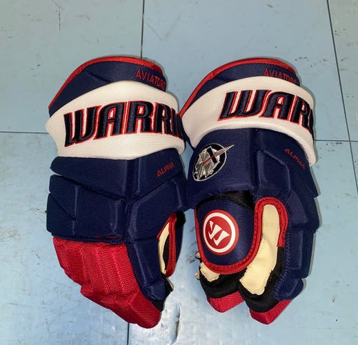 New Warrior Alpha Custom Team Gloves Size 13”