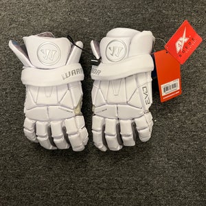 Warrior Evo Ax Suede Lacrosse Gloves 2022 (LARGE)  *FREE SHIP*