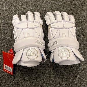 Warrior Evo Ax Suede Lacrosse Gloves 2022 (MEDIUM)  *FREE SHIP*