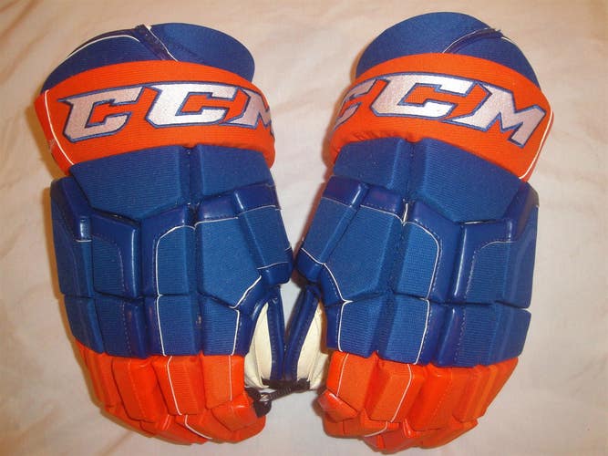 CCM HG50XP Pro Stock Hockey Gloves 15" Islanders AHL NHL NEW (9510)