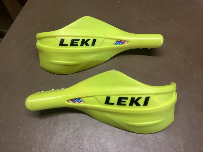 Used Leki Junior Closed World Cup Pole Guards
