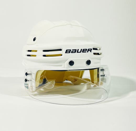 New Medium Bauer 4500 Helmet w/Visor - NHL Pro Stock - Minnesota Wild
