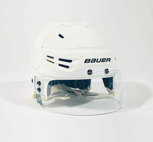 Small Bauer ReAkt Helmet w/Oakley Visor - NHL Pro Stock - Minnesota Wild