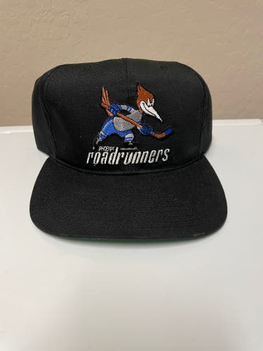 Vintage Phoenix Roadrunners Black Annco Snapback iHL Hockey Hat NWT’s
