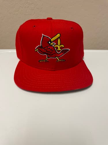 Louisville Redbirds MiLB New Era Vintage Wool Snapback Vintage Hat