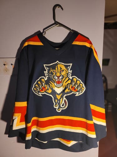 CCM Florida Panthers Jersey Nayv Blue Size M